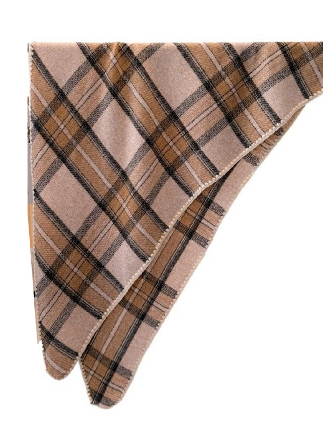 Scarvii - Classic Scarf with Plaid Pattern