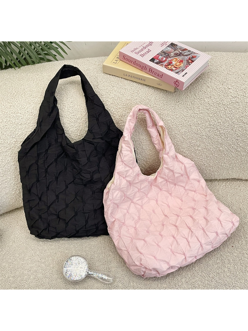 Cosbai - Lightweight Quilted Shoulder Bag