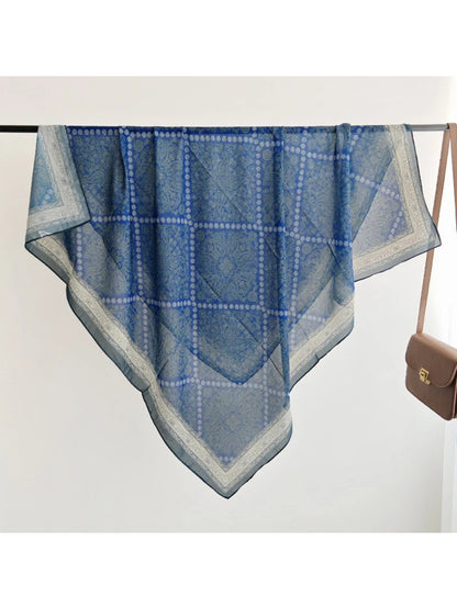 Scarvii - Paisley Floral Square Scarf