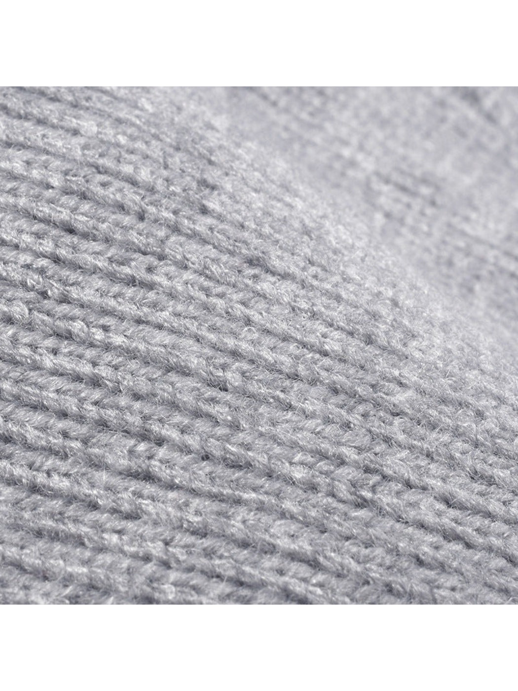 Haila - Tonal Geometric Textured Knit Beanie