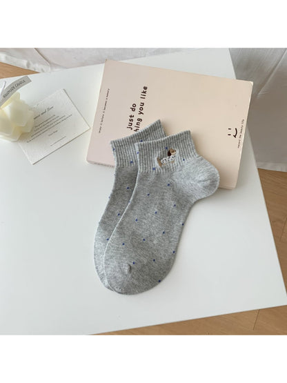 Rufia - Cute Puppy Dot Ankle Socks product image 8