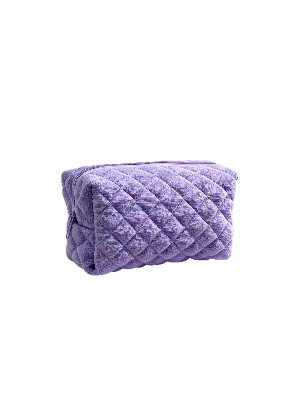 Cosbai - Simple Solid Color Cosmetic Organizer Bag