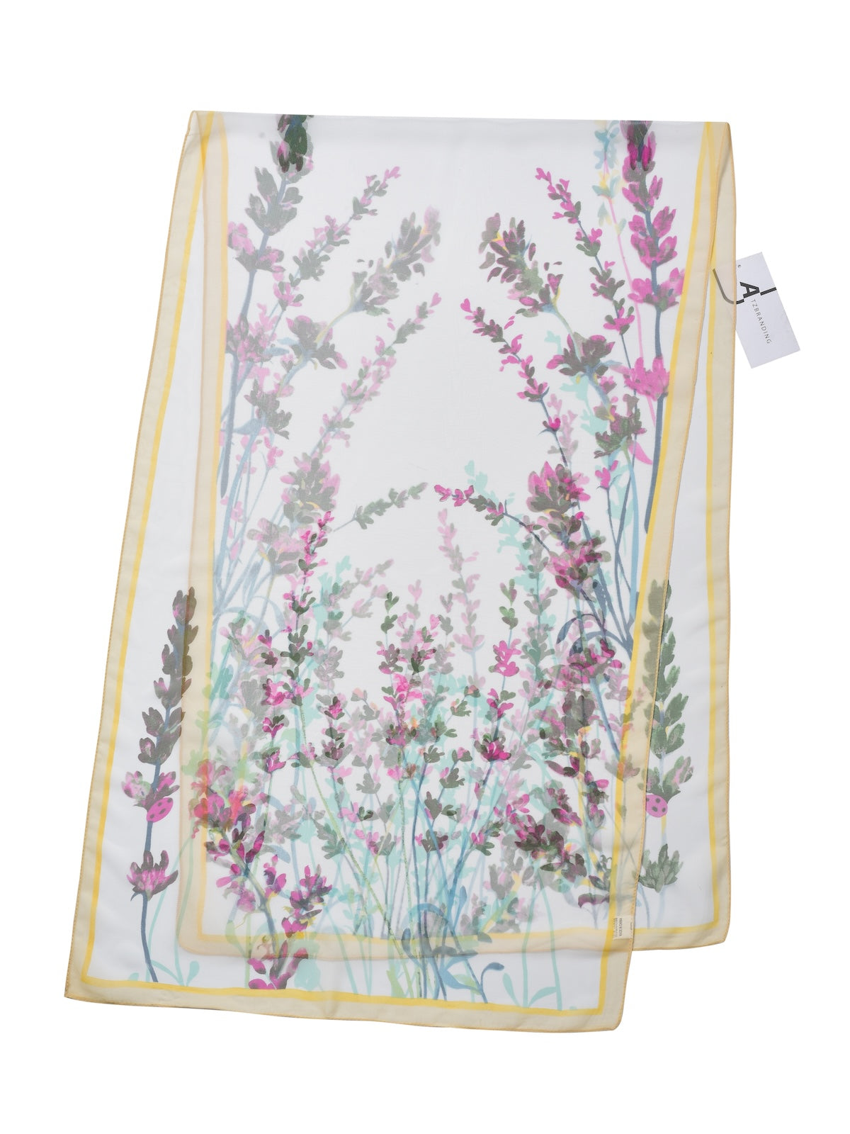 Scarvii - Lily of the Valley Printed Scarf - Versatile & Stylish