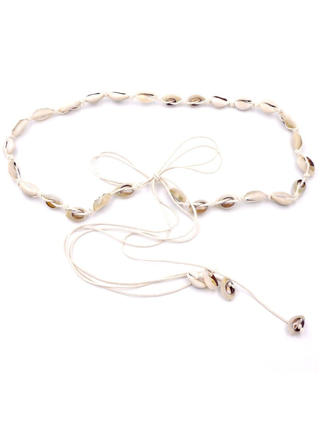 Beco Shell String Tie Adjustable Waist Belt main product view