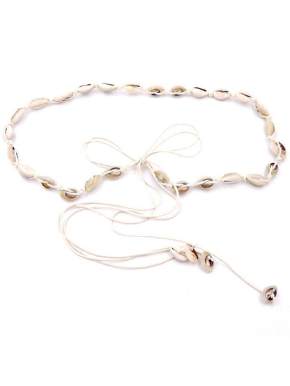 Beco Shell String Tie Adjustable Waist Belt main product view