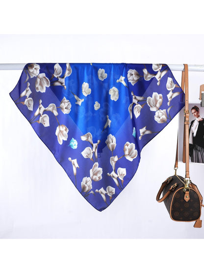 Scarvii - Magnolia Bloom Square Scarf