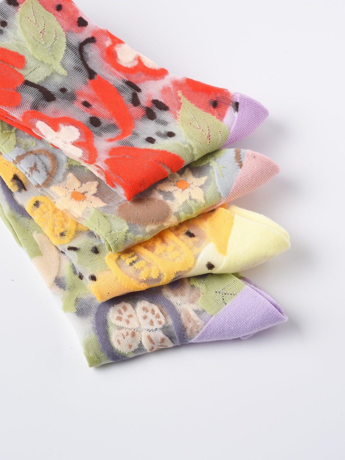 Rufia - Vegetable Pattern Summer Socks