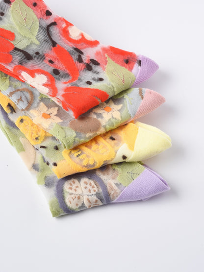 Rufia - Vegetable Pattern Summer Socks