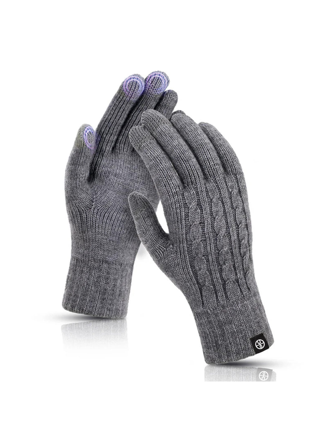 Gloving - Cable Knit Touchscreen Winter Gloves