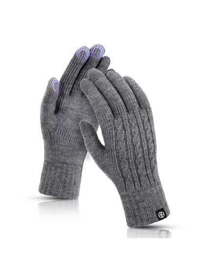 Gloving - Cable Knit Touchscreen Winter Gloves
