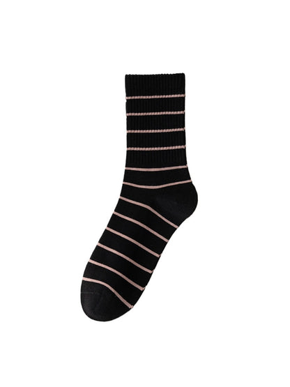 Rufia - Women's Striped Mid-Calf Socks