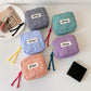 Cosbai - Square Plaid Everyday Storage Zipper Pouch Bag