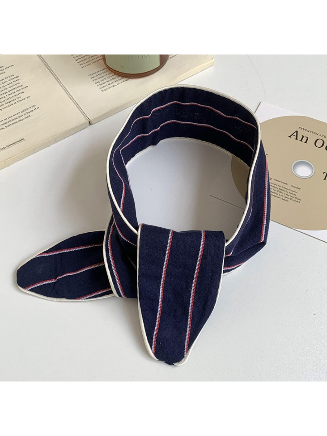 Scarvii - Vintage Stripe Skinny Scarf