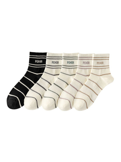 Rufia - Classic Striped Everyday Crew Socks product image 1