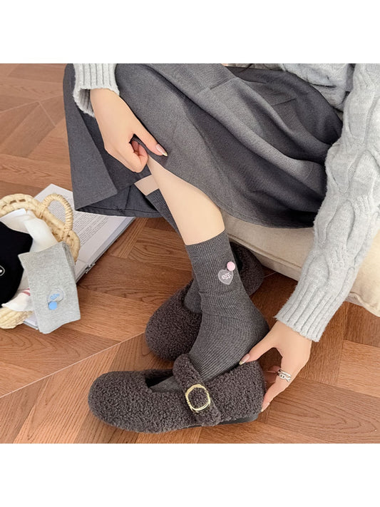 Rufia - Everyday Heart Accent Crew Socks