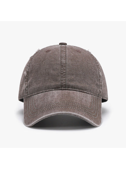 Haila - Vintage Look Curved Brim Baseball Cap