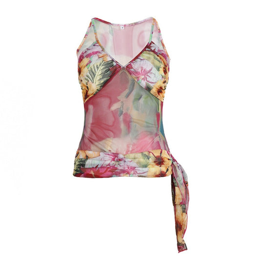 Vesty - Abstract Print Cami - Bold & Feminine