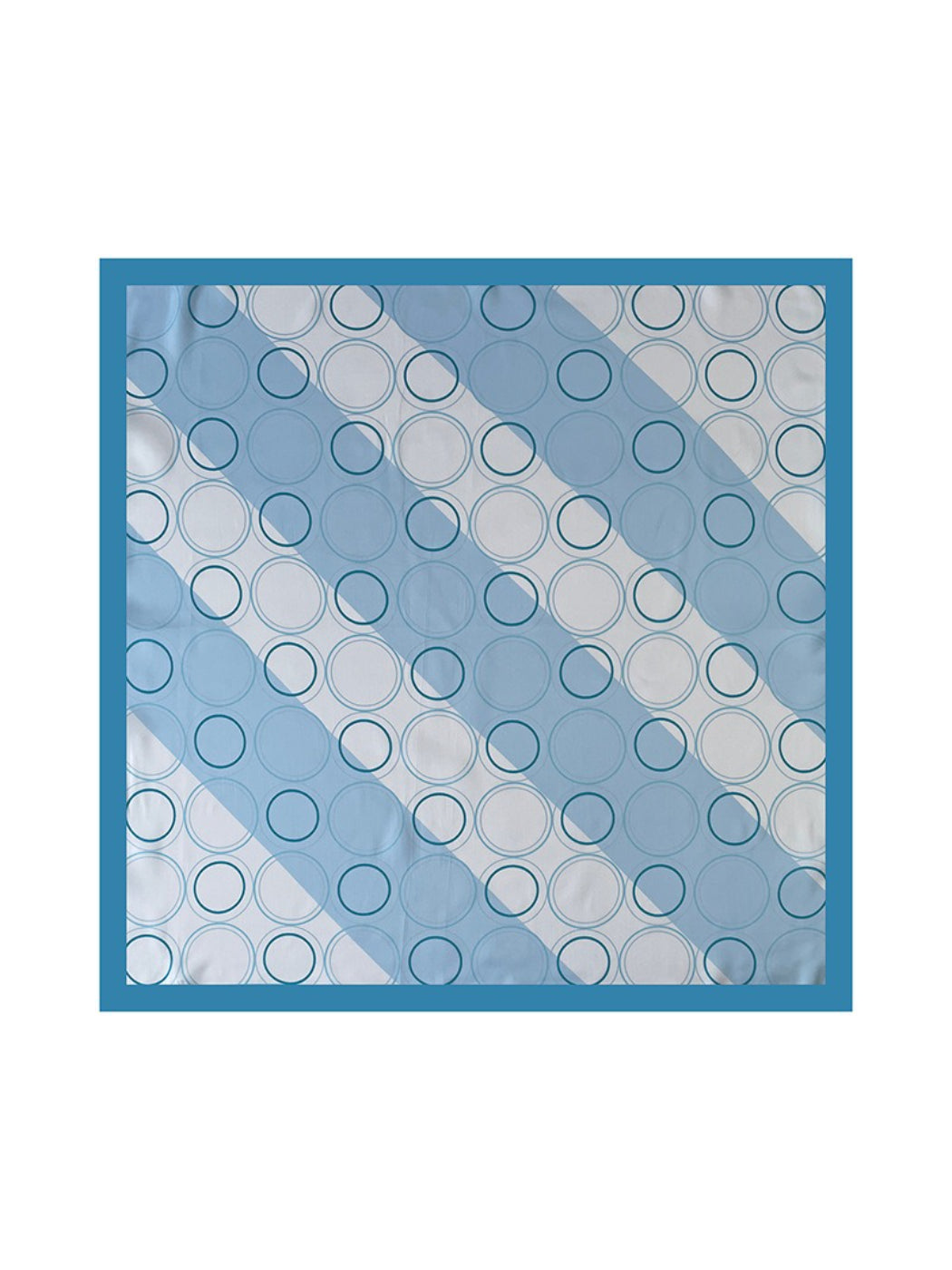 Scarvii - Minimal Circle Print Square Scarf