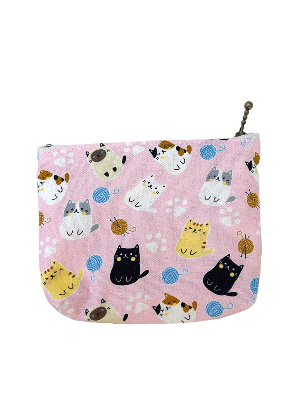 Cosbai coin purse featuring a whimsical cartoon animal face design