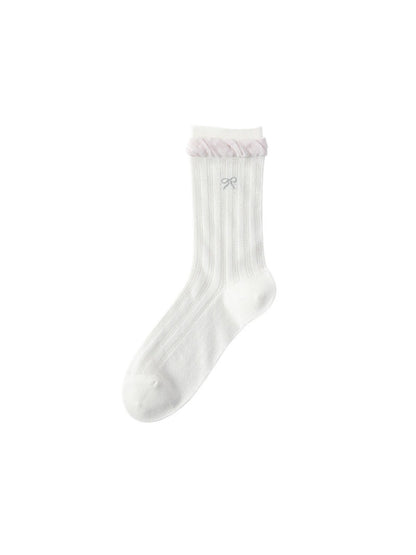 Rufia - Lace Ruffle Crew Socks product image 6