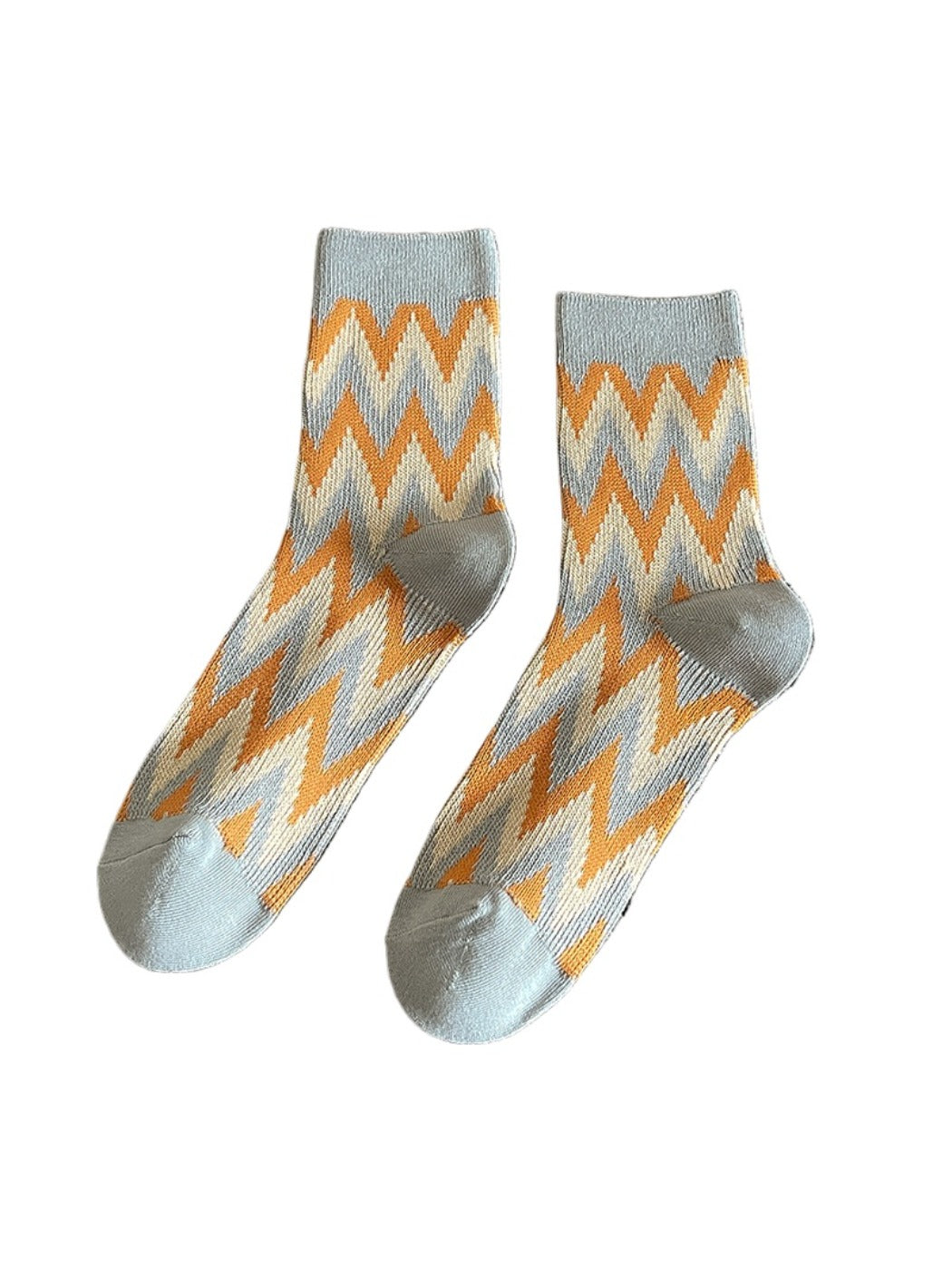 Rufia - Vintage Fashion Thick Mid-Calf Socks