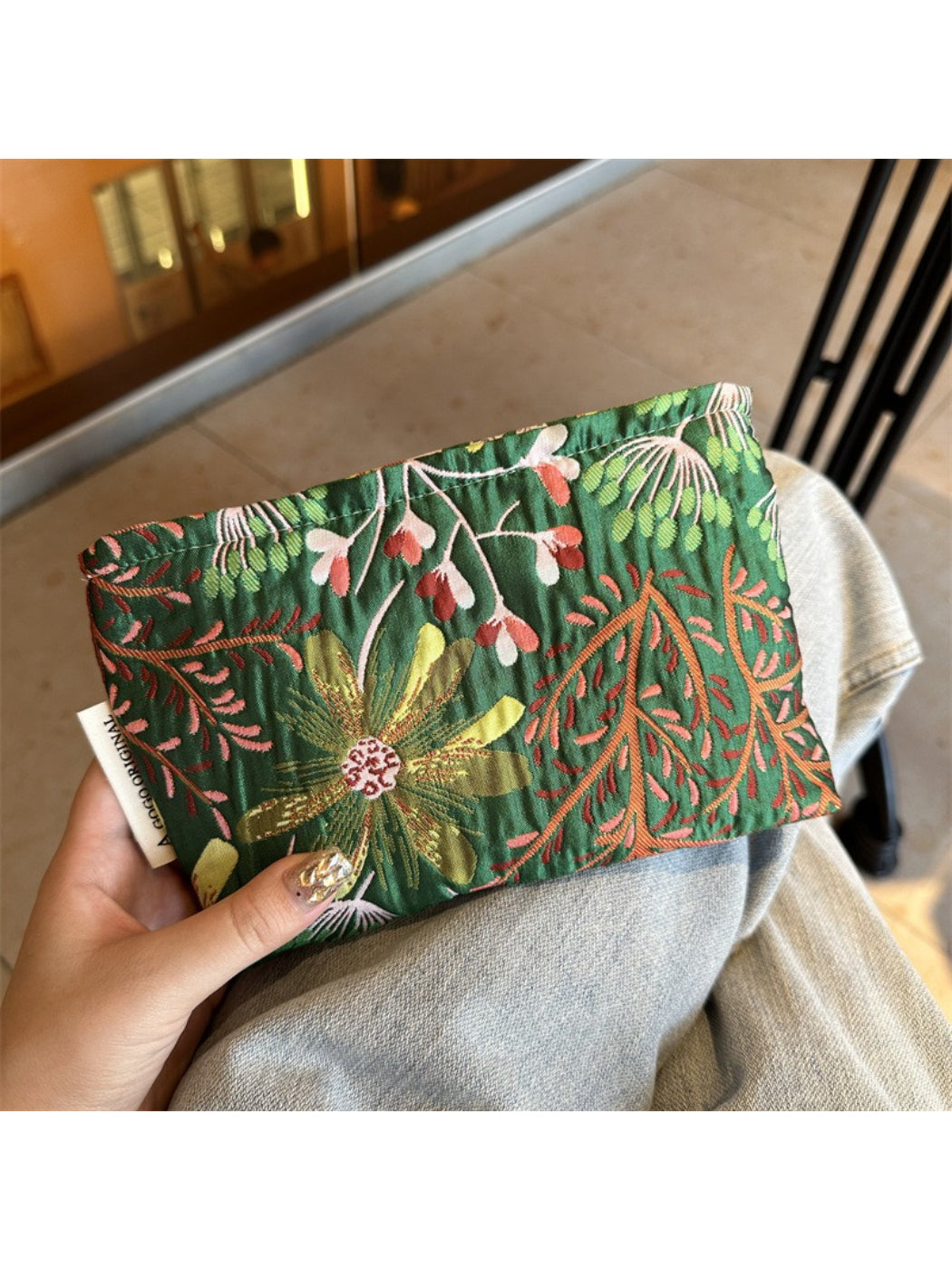 Cosbai Botanical Floral Cosmetic Bag product image