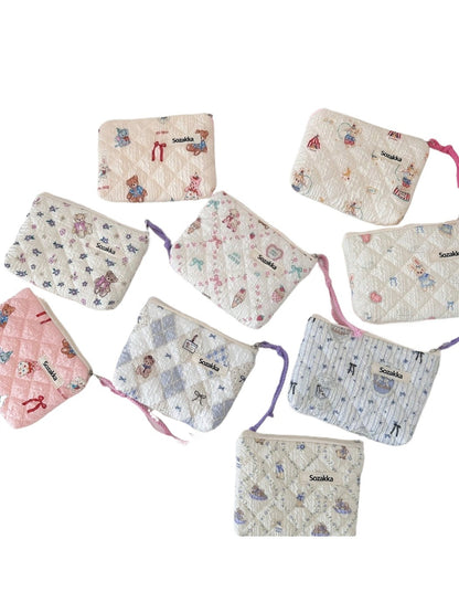Cosbai - Soft Coin Purse & Pouch with Animals Pattern