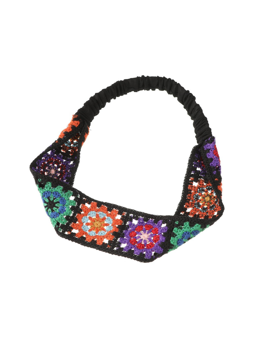 Rufia Boho Crochet Patch Headband