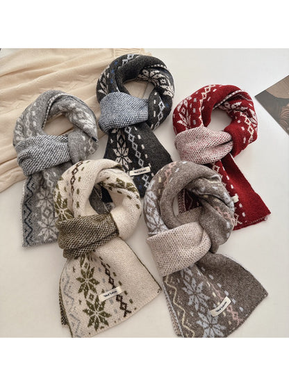 Scarvii - Nordic Pattern Winter Scarf