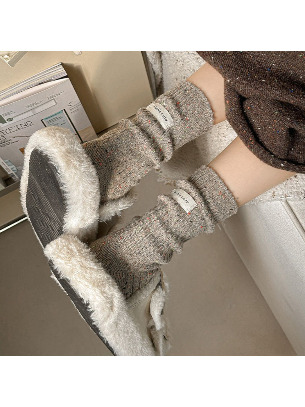Rufia - Color Fleck Crew Socks product image 3
