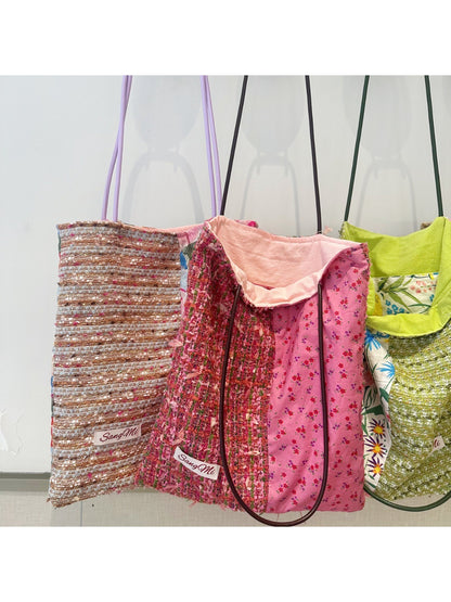 Cosbai - Lightweight Textured Shoulder Bag