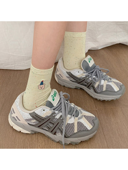 Rufia - Playful Animal Embroidery Crew Socks product image 2