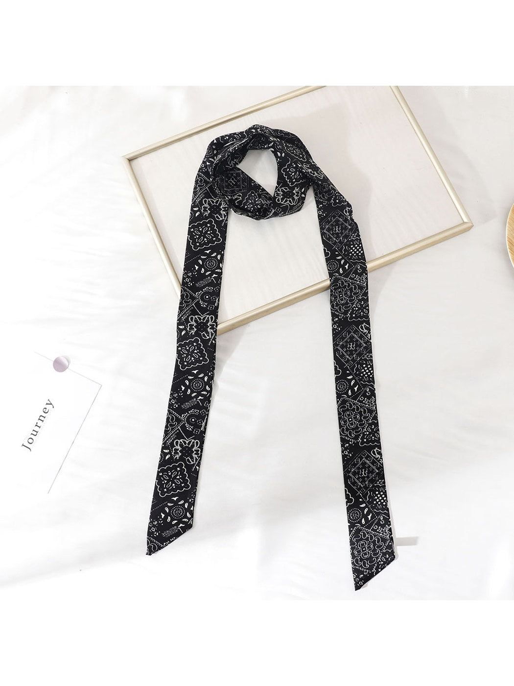Scarvii - Print Long Narrow Scarf