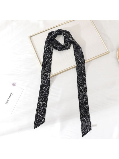 Scarvii - Print Long Narrow Scarf