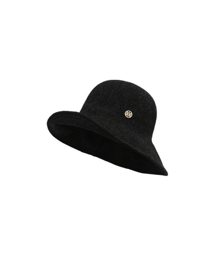 Close-up of Haila Easy Fit Everyday soft bucket hat fabric texture and stitching