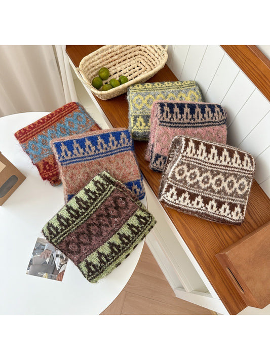 Scarvii – Vintage Fair Isle Knit Scarf