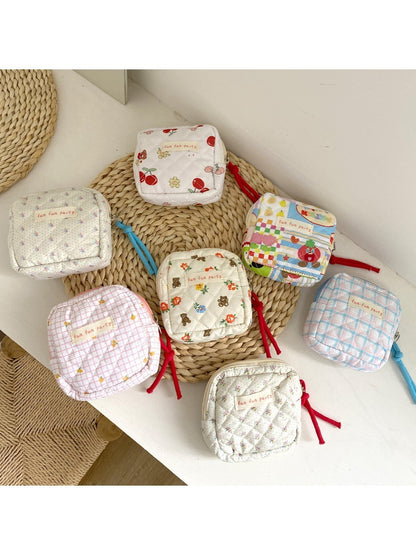 Cosbai – Cute Mini Storage Pouch with Cartoon Pattern