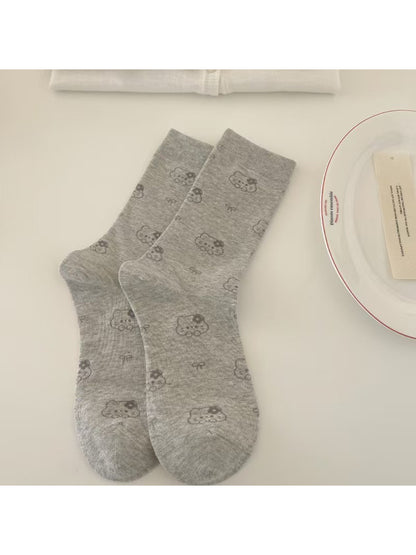 Rufia - Polka Dot Scallop Edge Crew Socks product image 6