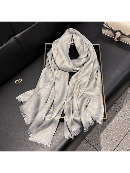 Scarvii - Zebra Pattern Soft Wrap Scarf