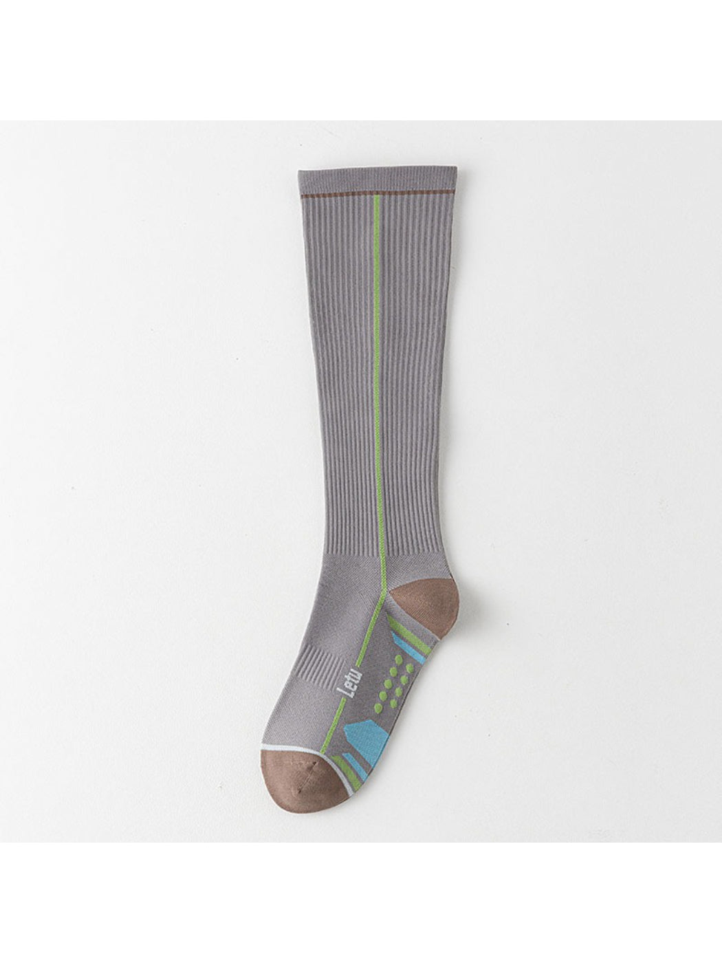 Rufia - Ribbed Ruffle Trim Mid-Calf Socks product image 8