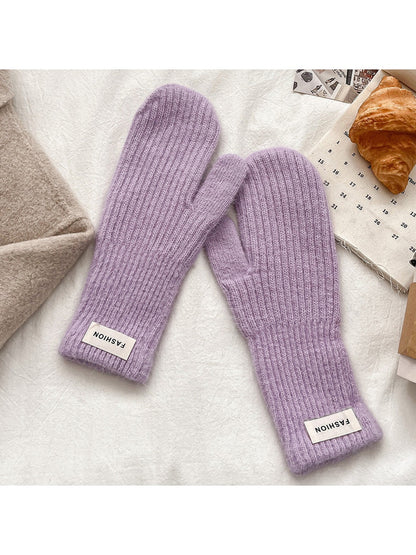 Gloving - Women's Long Finger-Covered Winter Gloves