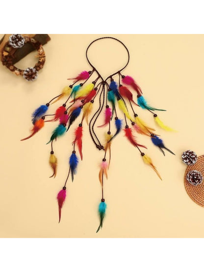 Hairish - Boho Feather Hair Extension Headpiece