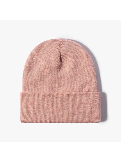 Haila - Solid Fine-Knit Cuffed Beanie