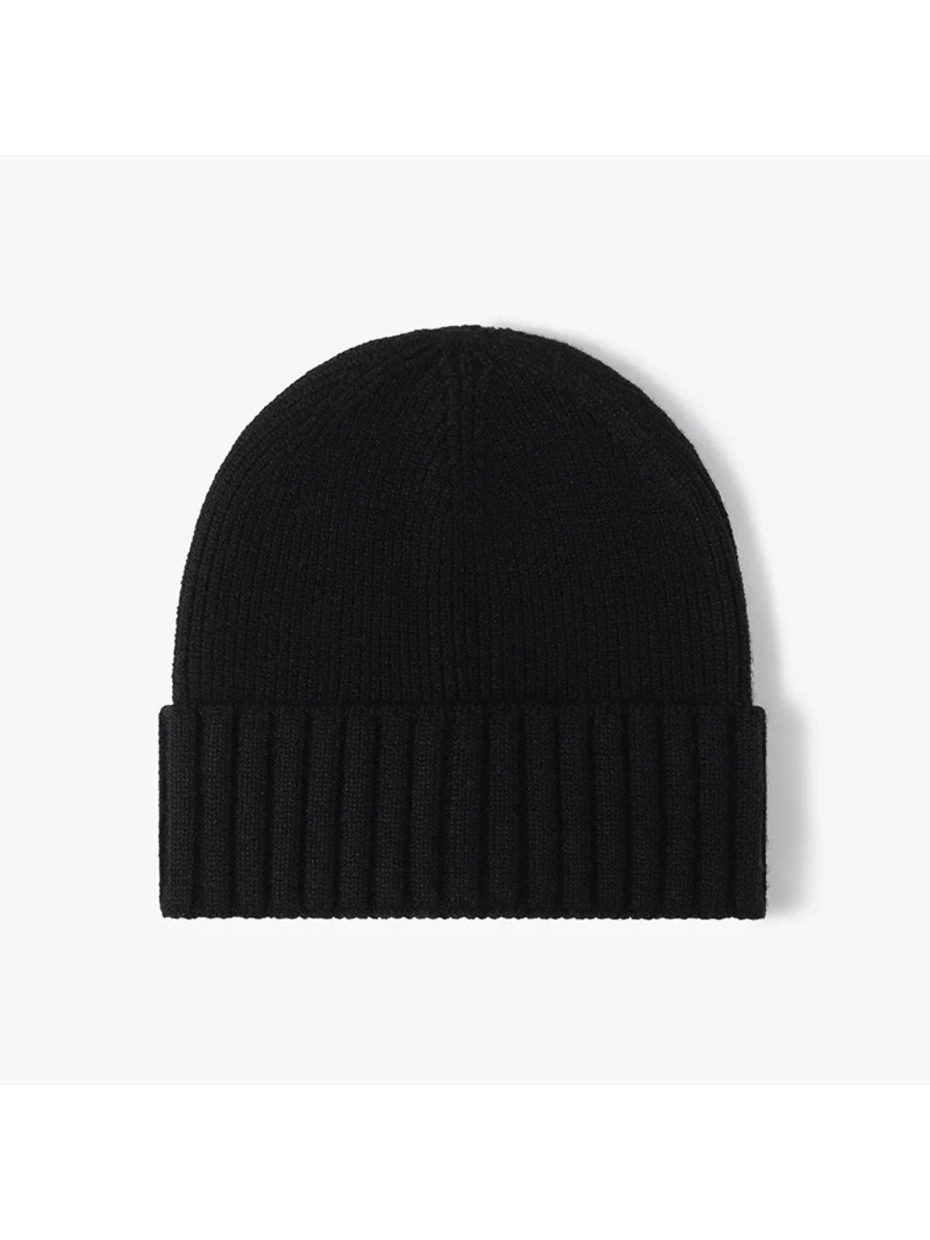Haila - Classic Solid Ribbed Cuffed Beanie