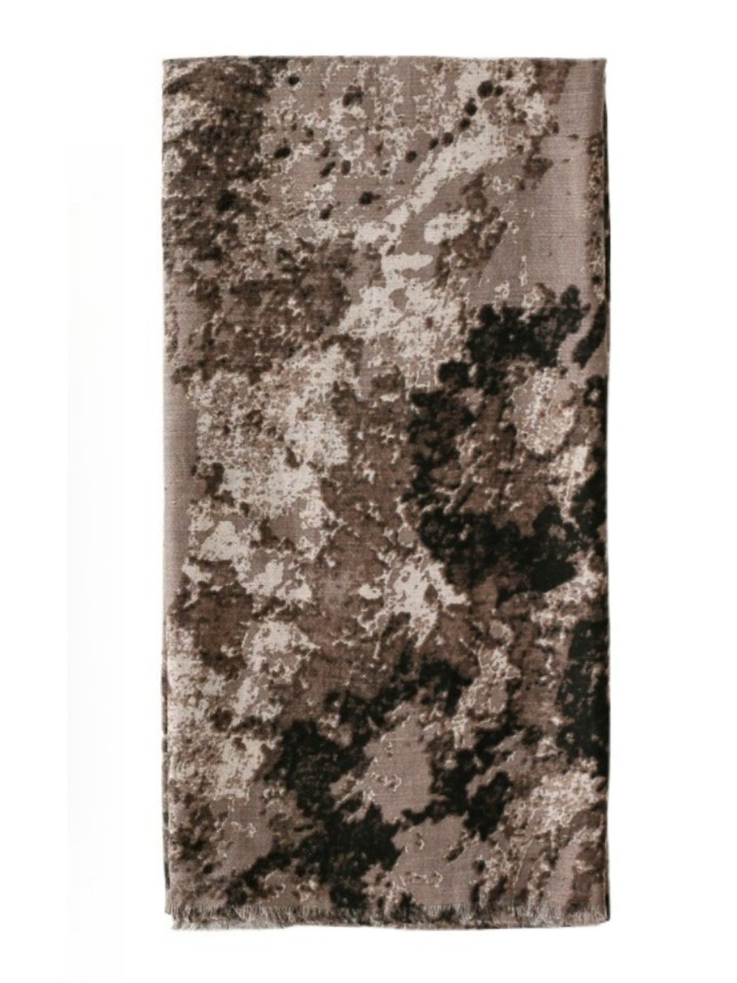 Scarvii - Vintage Dark Ombre Print Scarf