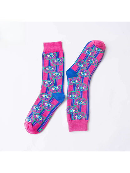 Rufia – Cartoon Retro Crew Socks