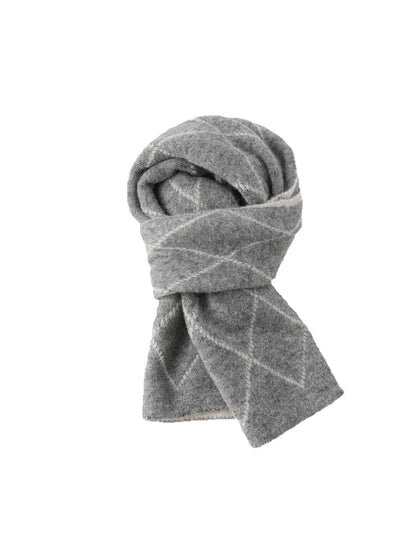 Scarvii Diamond Plaid Winter Scarf