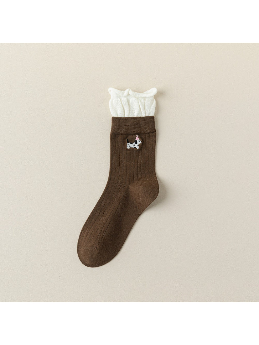 Rufia - Playful Puppy Ruffle Crew Socks product image 7