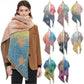 Scarvii - Winter Star-patterned Wrap Scarf for Cozy Warmth