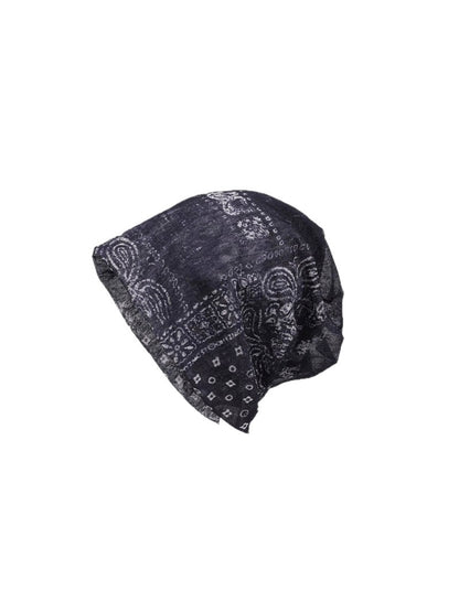 Haila - Paisley Print Slouchy Hat